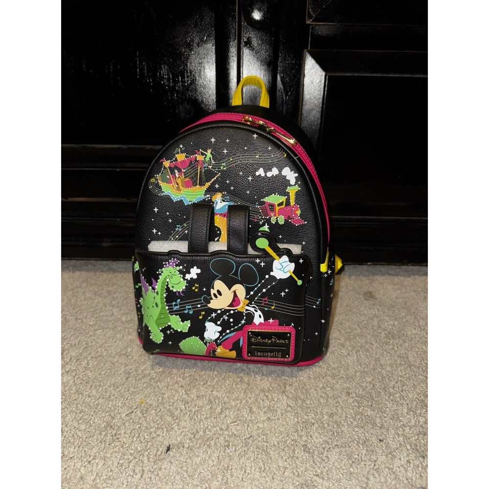 Disney Loungefly Disneyland Main Street Electric Parade Mini Backpack NWT